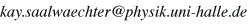 e-mail address